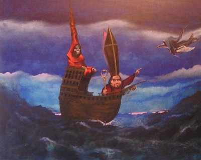 A darkly humorous, perilous voyage through a surreal, turbulent, and uncertain world.