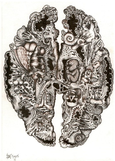 Disturbing and chaotic yet strangely fascinating.