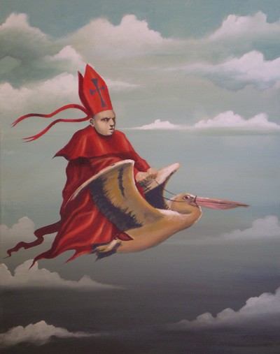 Unsettlingly surreal and dreamlike flight