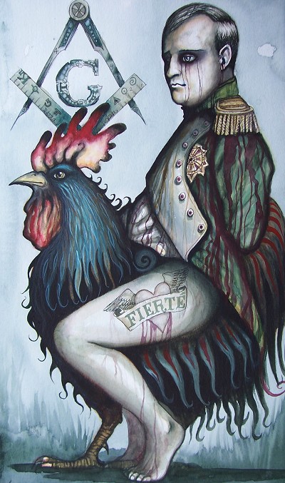 Melancholy and foreboding with a hint of morbid grandeur.