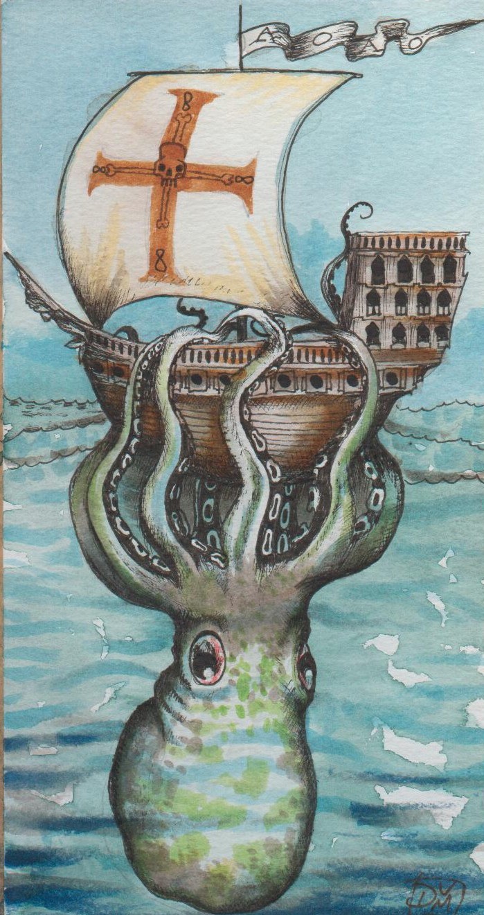 Unsettling maritime peril and strange, unavoidable doom.
