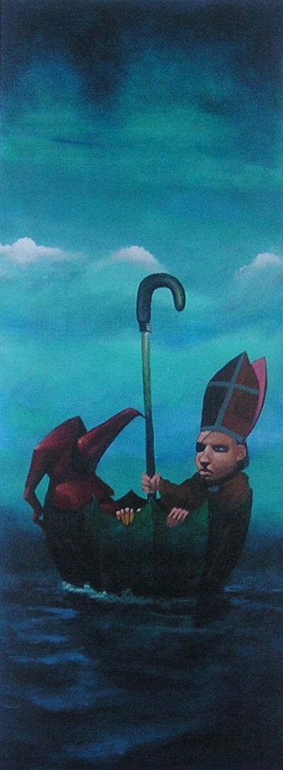 An unsettling and dreamlike journey on stormy waters.