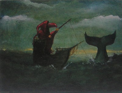 An absurd and unsettling encounter at sea.
