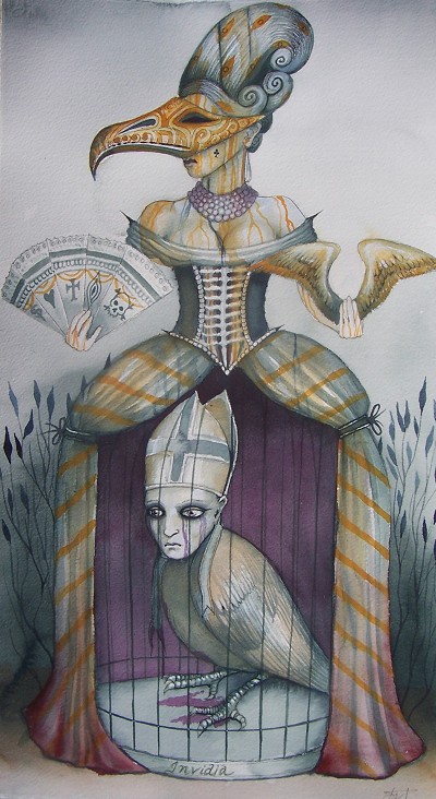 Melancholy resignation and oppressive judgement