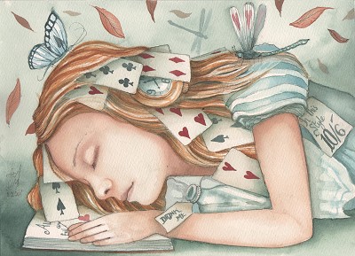 A tranquil, melancholy dream escape.