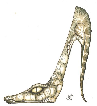 Disquieting fusion of the elegant and the primal.