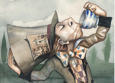 Disturbing yet whimsical