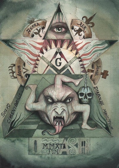 Ominous and disturbing